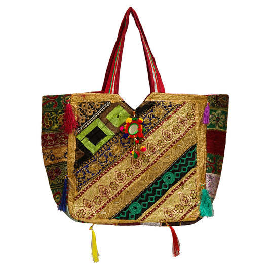 Funky Shimar Look Ethnic Design Bag