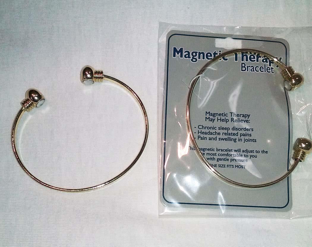 Magnetic Gold or Silver Bangle Bracelets