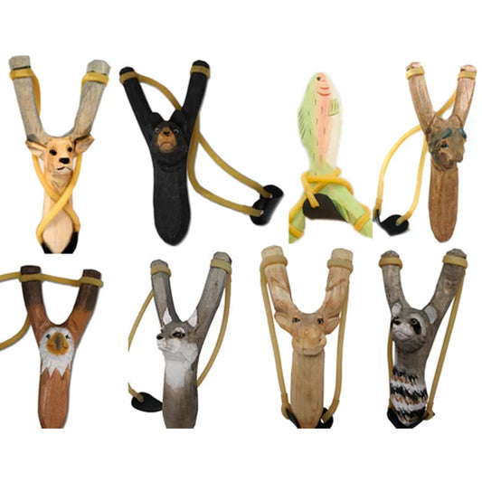 Wooden Animal Slingshots - Assorted Designs Wholesale - NoveltiesMart.com Wholesale