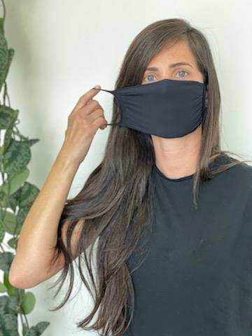 Nylon Spandex Face Mask with Filter Sleeve - Washable & Reusable, Made in USA - NoveltiesMart.com Wholesale