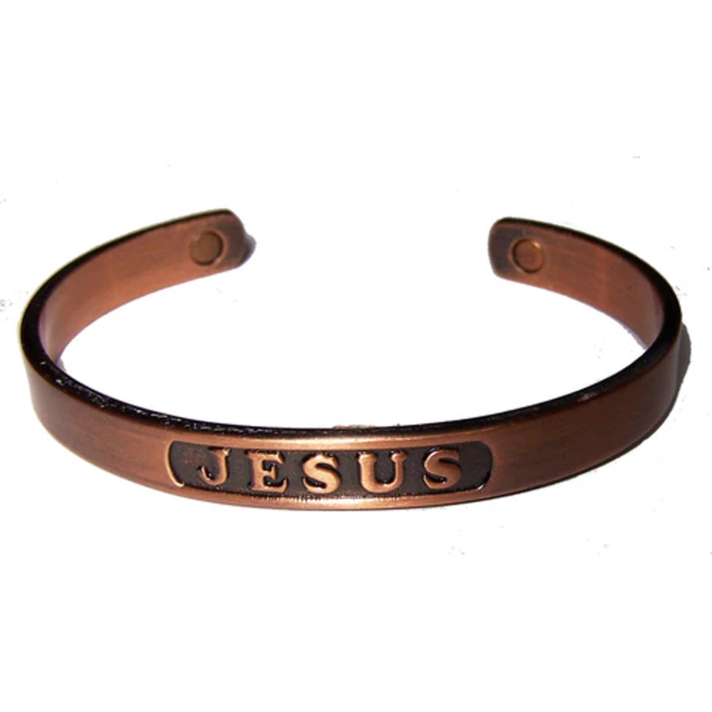 Jesus Pure Copper Magnetic Cuff Bracelet