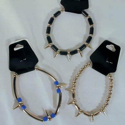 Assorted Metal & Spiked Bracelets Wholesale Bulk USA