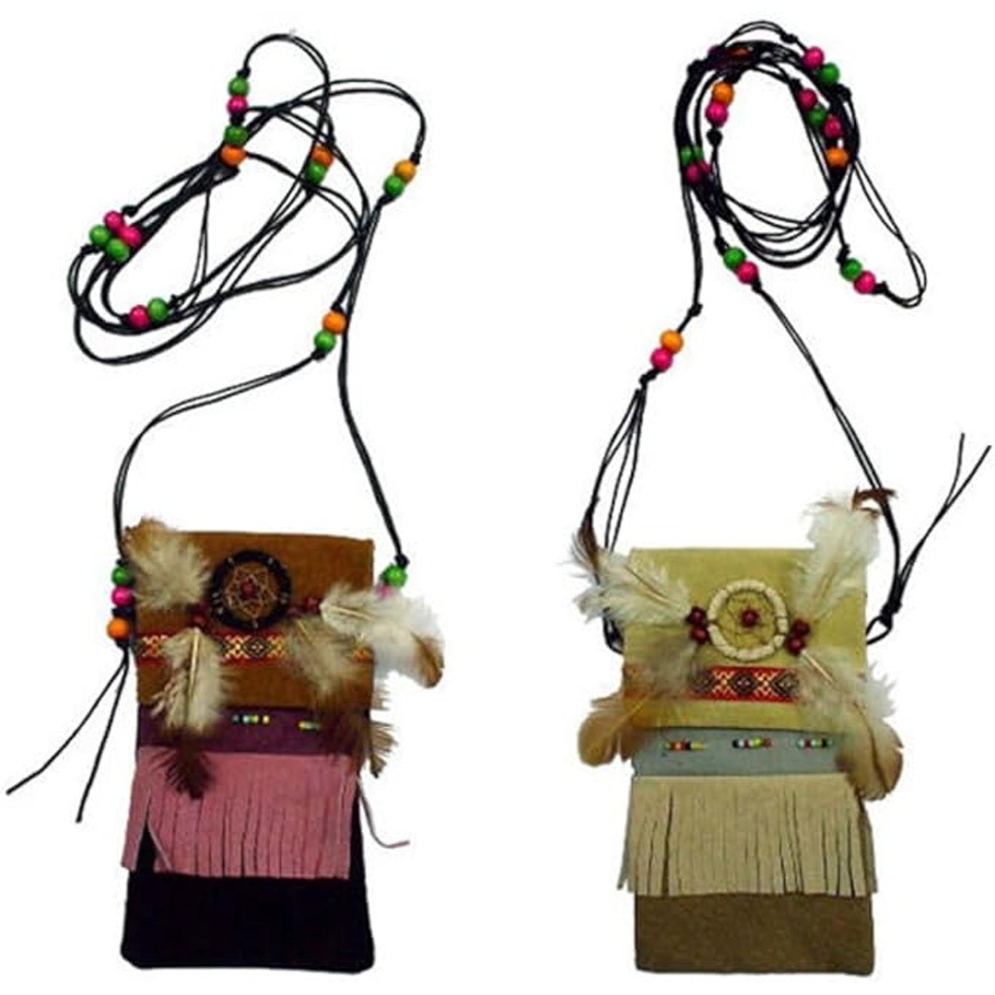 Leather Dream Catcher Pouch Wholesale