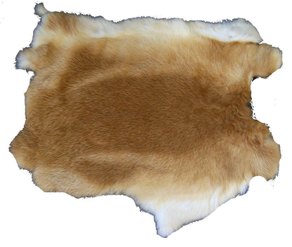 Rabbit Skin Pelt - 12 x 16 Inches