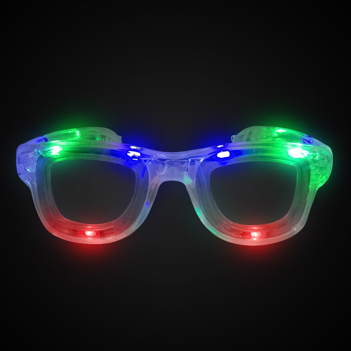 Light Up Multi-Color Retro Sunglasses