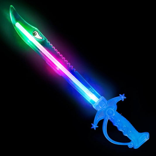 Light-Up Shark Sword "15 Inches -(Pack Of 60 PCS)