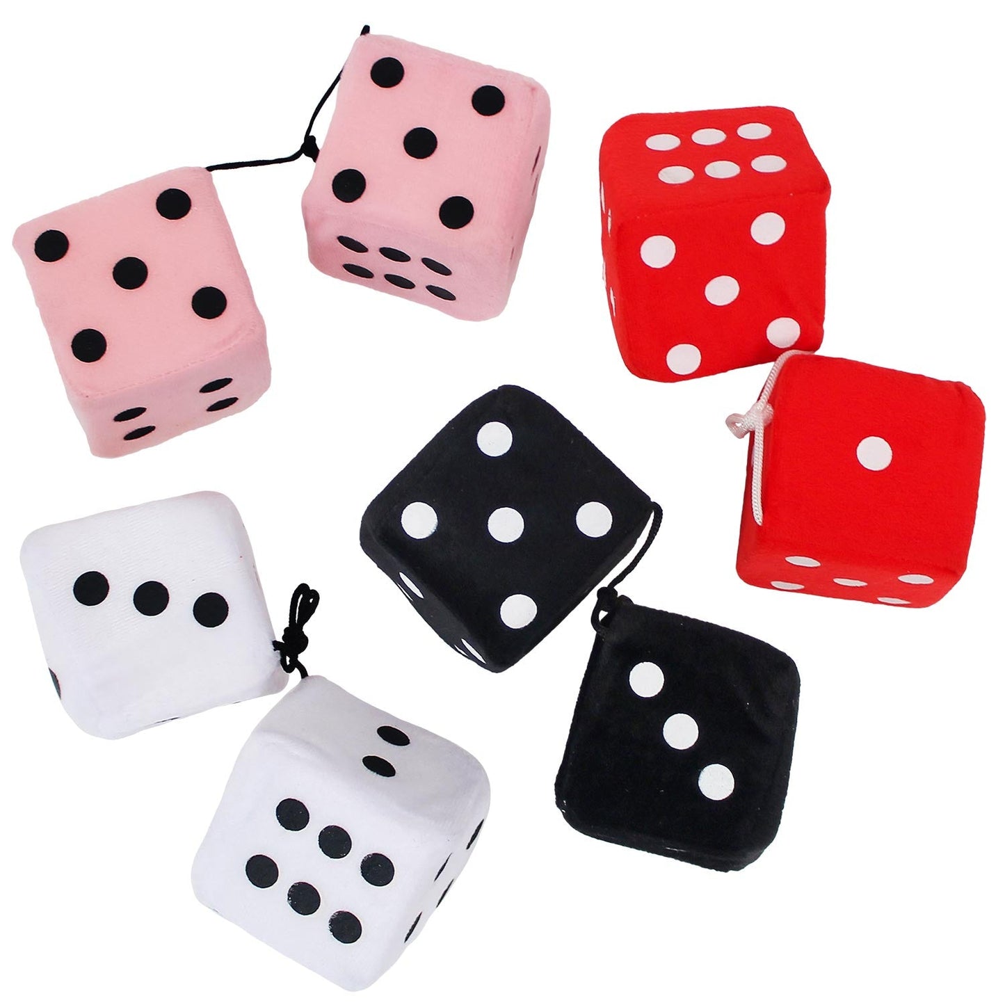 Plush Hanging Dice 3" (DZ)