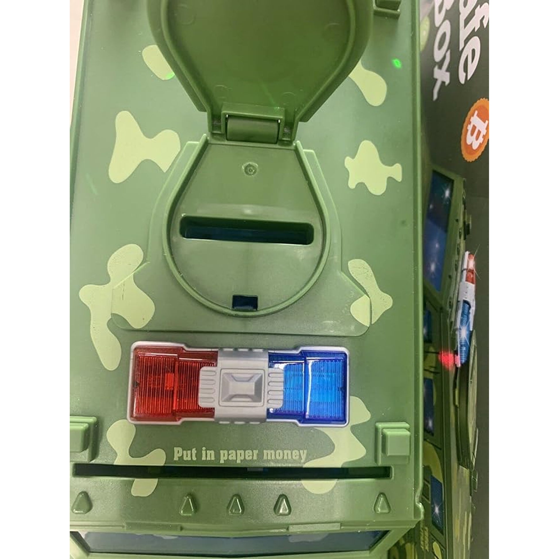 Military Vehicle Money Safe Box Wholesale – Bump & Go with Music & Lights - NoveltiesMart.com Wholesale