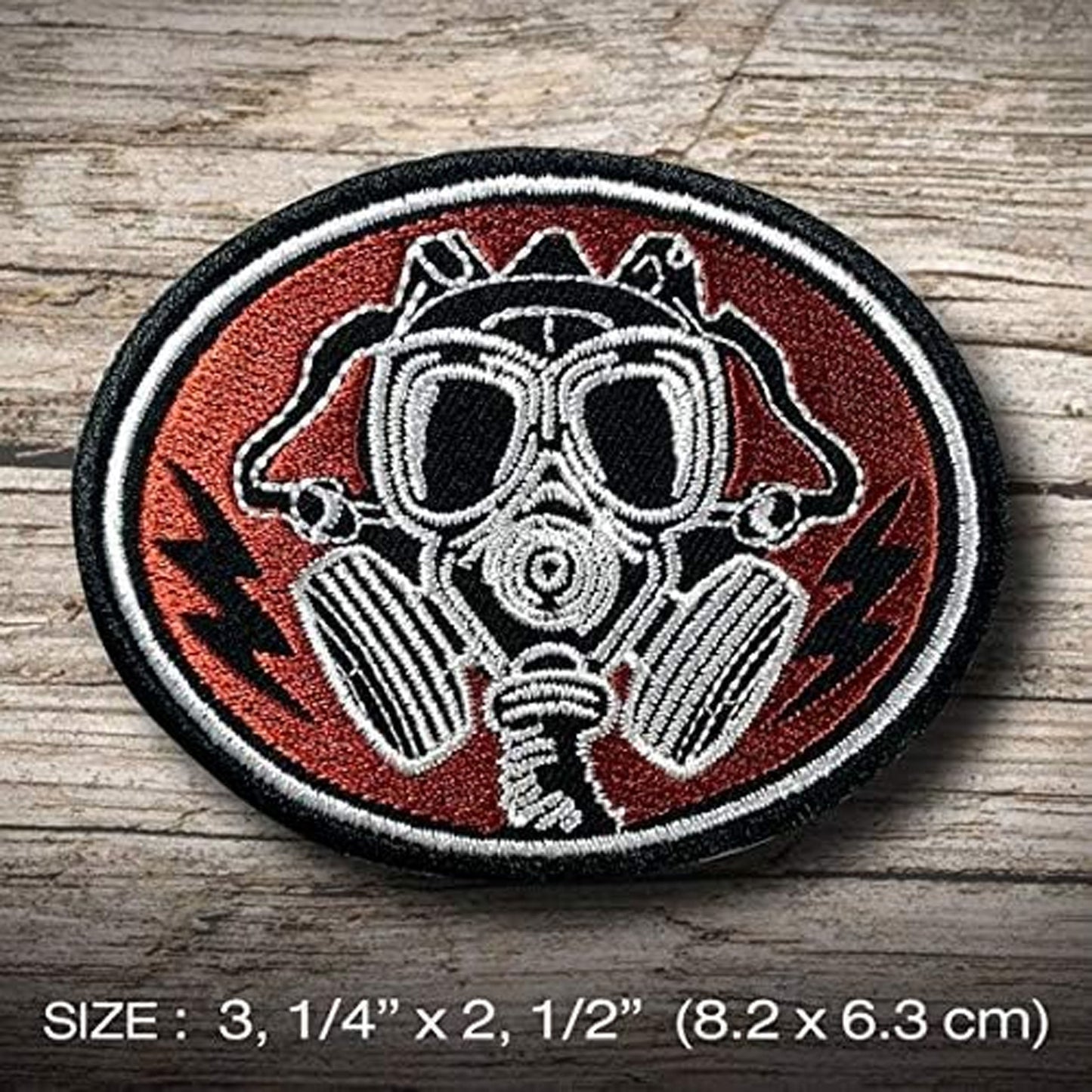 Gas Mask Patch - 4.5 Inch Wholesale Bulk USA