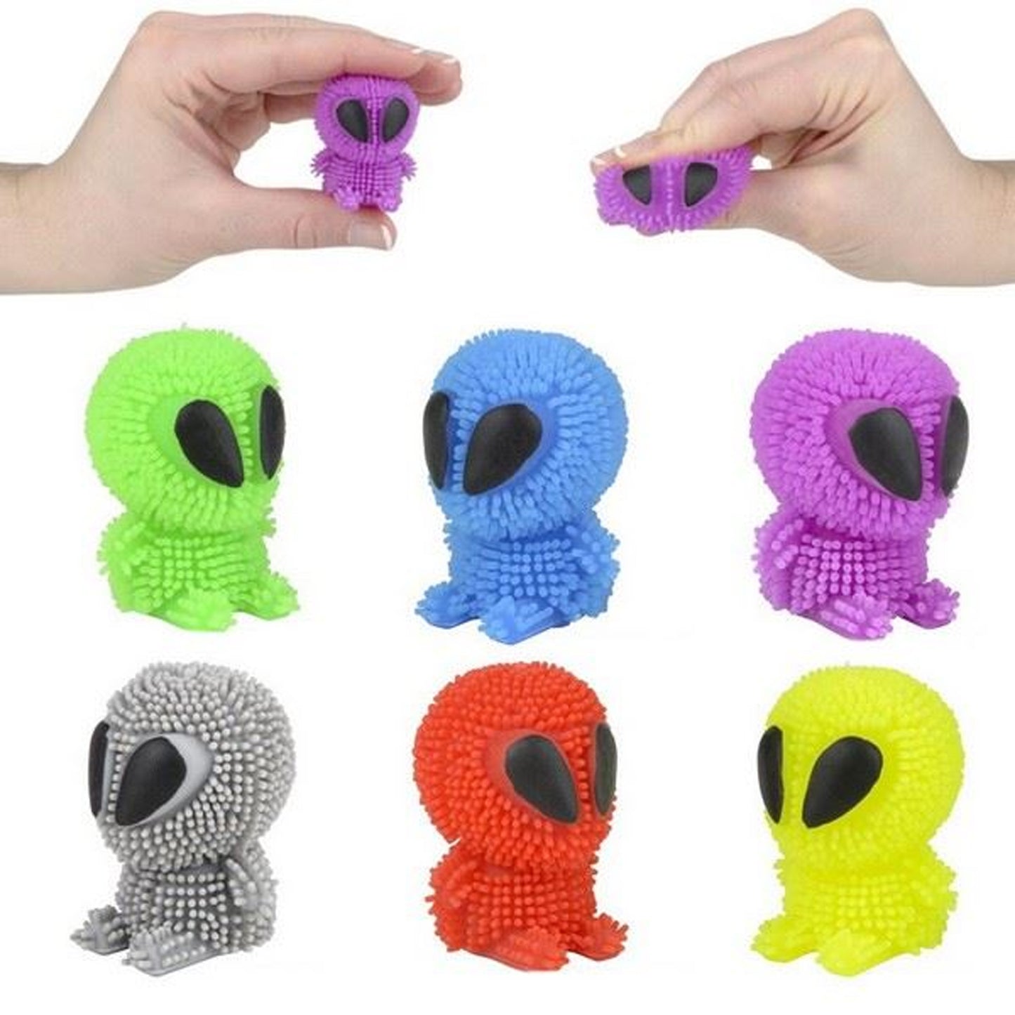 Mini Puffer Alien - 1.75" Squeezable Sensory Toy