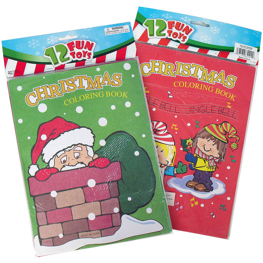 Christmas Coloring Books 9" x 11" (DZ)