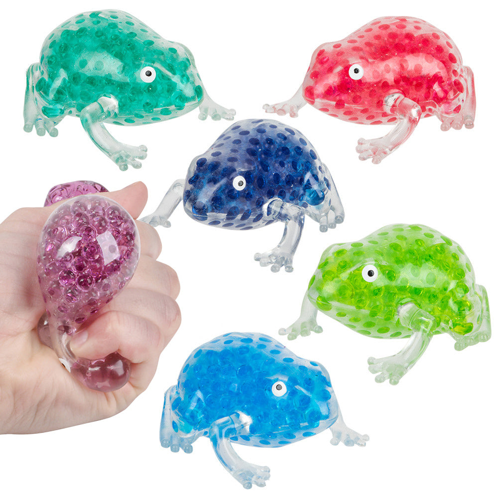 Squeezy Bead Frog 3.5" (DZ)