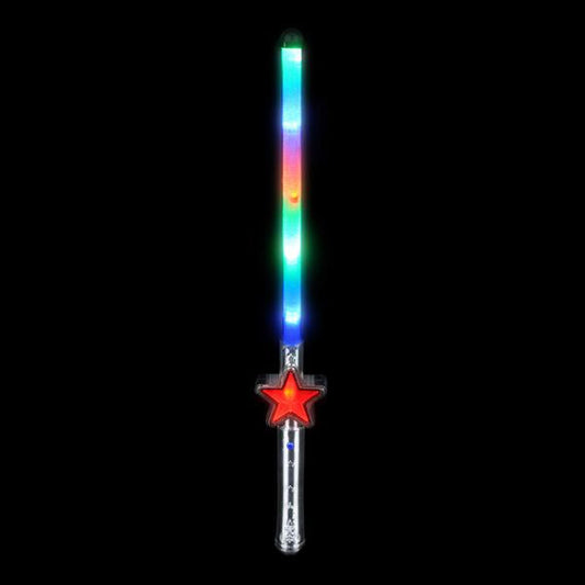 Light Up Star Wand 16" (DZ)