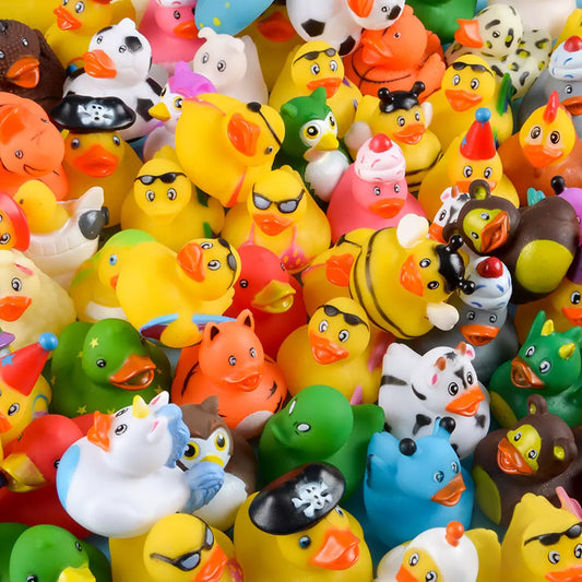 Rubber Ducky Assortment 2" (100 PACK)