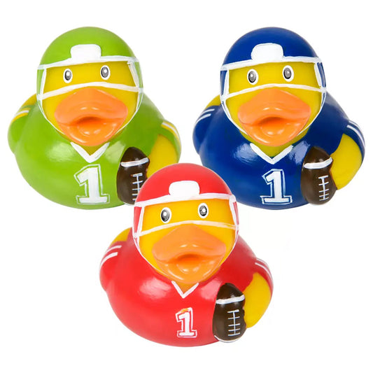 Football Rubber Duckies 2" (DZ)