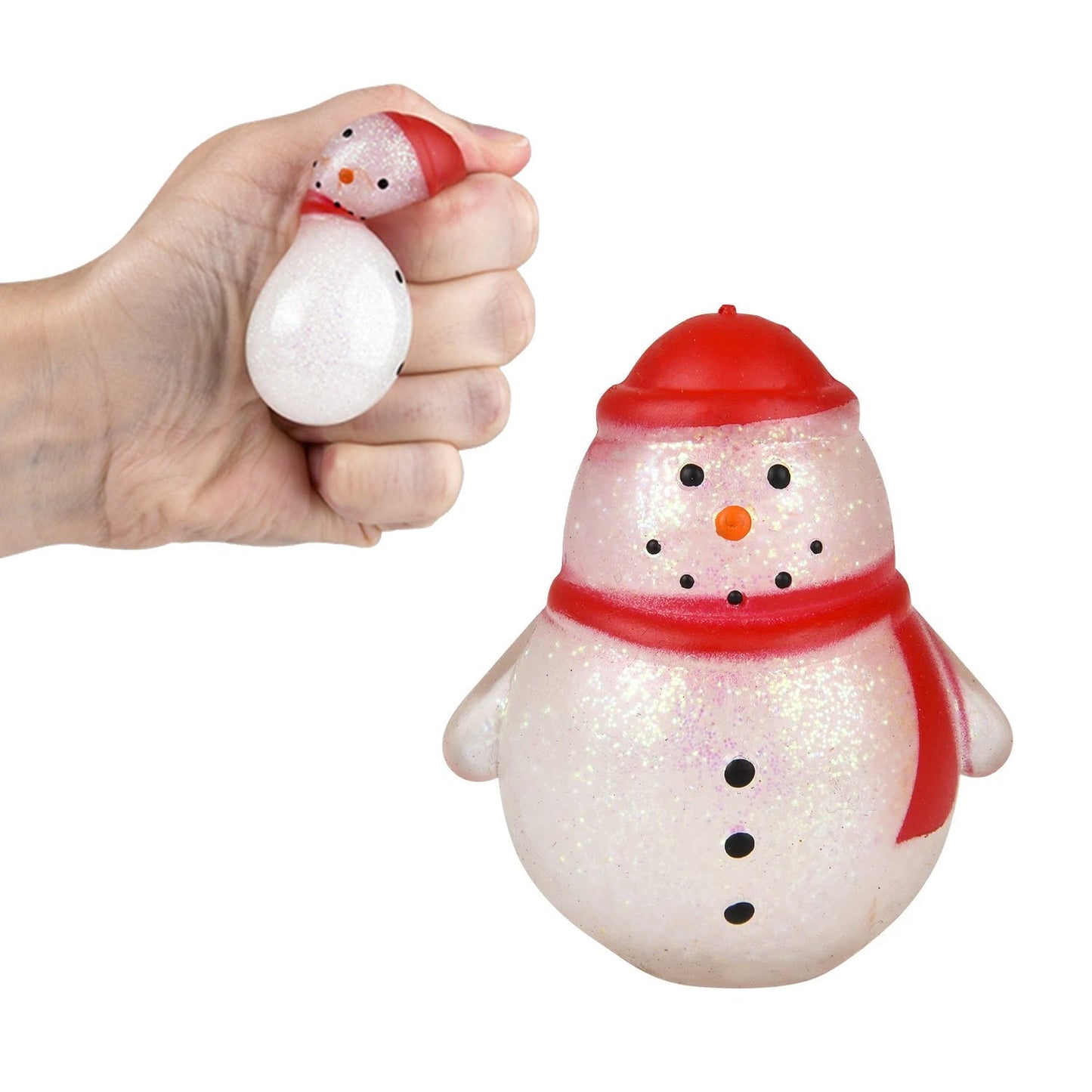 Squish Sticky Snowman 2.25" (DZ)