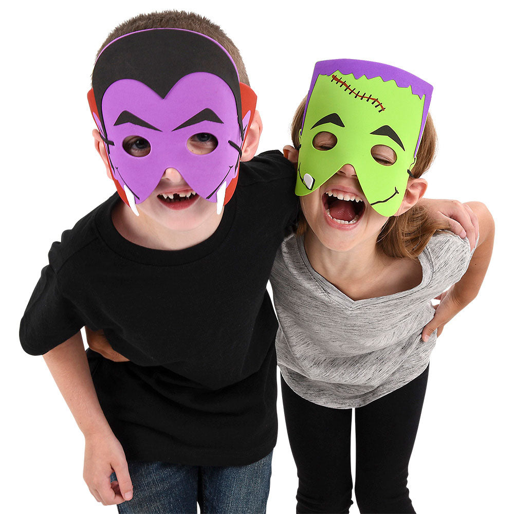 Halloween Foam Masks 7"