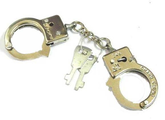 Thumb Cuffs Key Chain - Wholesale