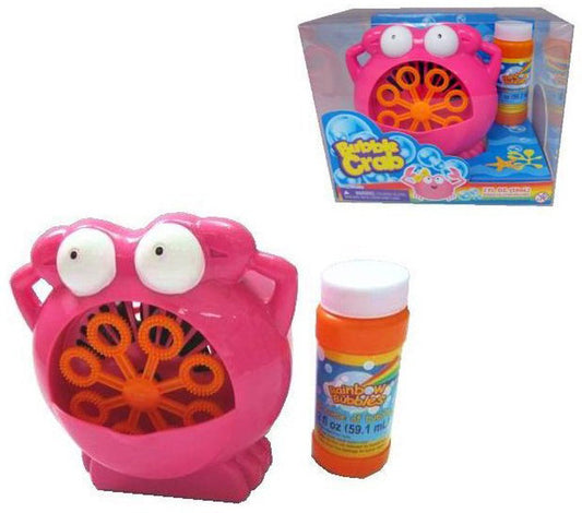 Pink Crab Bubble Blowing Machine - Wholesale Fun Toy