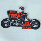 Put Your Ass on Some Class 4-Inch Patch – Iron-On or Sew-On