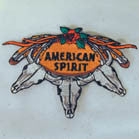 American Spirit 4-Inch Embroidered Patch – Iron-On or Sew-On