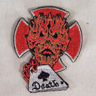 Devil Card 3 Inch Patch – Iron-On or Sew-On Patch for Bikers and Rebels