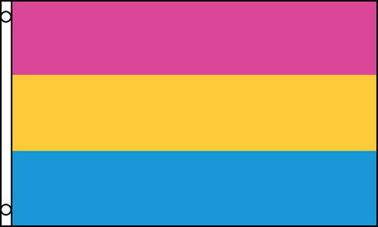 Pansexual Rainbow Pride 3 x 5 Flag – High-Quality LGBTQ+ Banner for Indoor & Outdoor