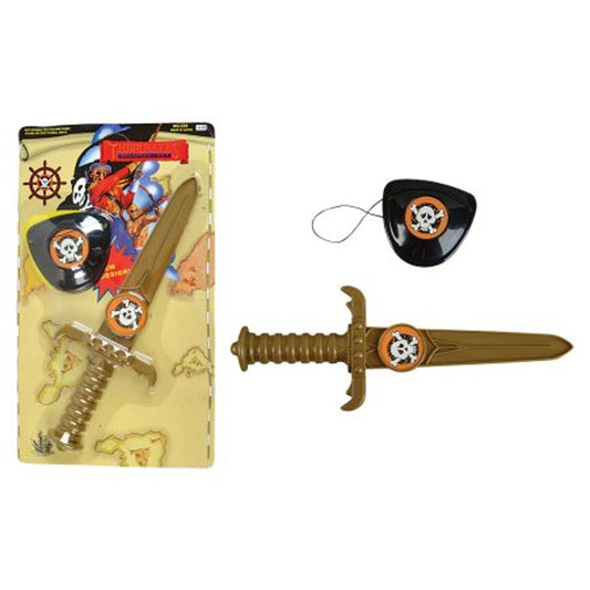 Pirate Dagger with Eye Patch – Wholesale  (Sold By 96 PCS)