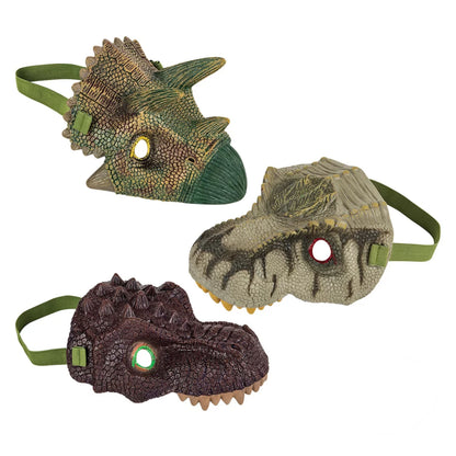 Plastic Dino Masks – Transform into Your Favorite Dinosaur