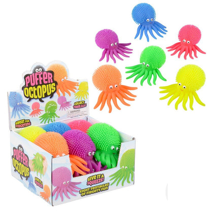 Puffer Octopus – Fun and Squishy Toy