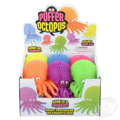 Puffer Octopus – Fun and Squishy Toy