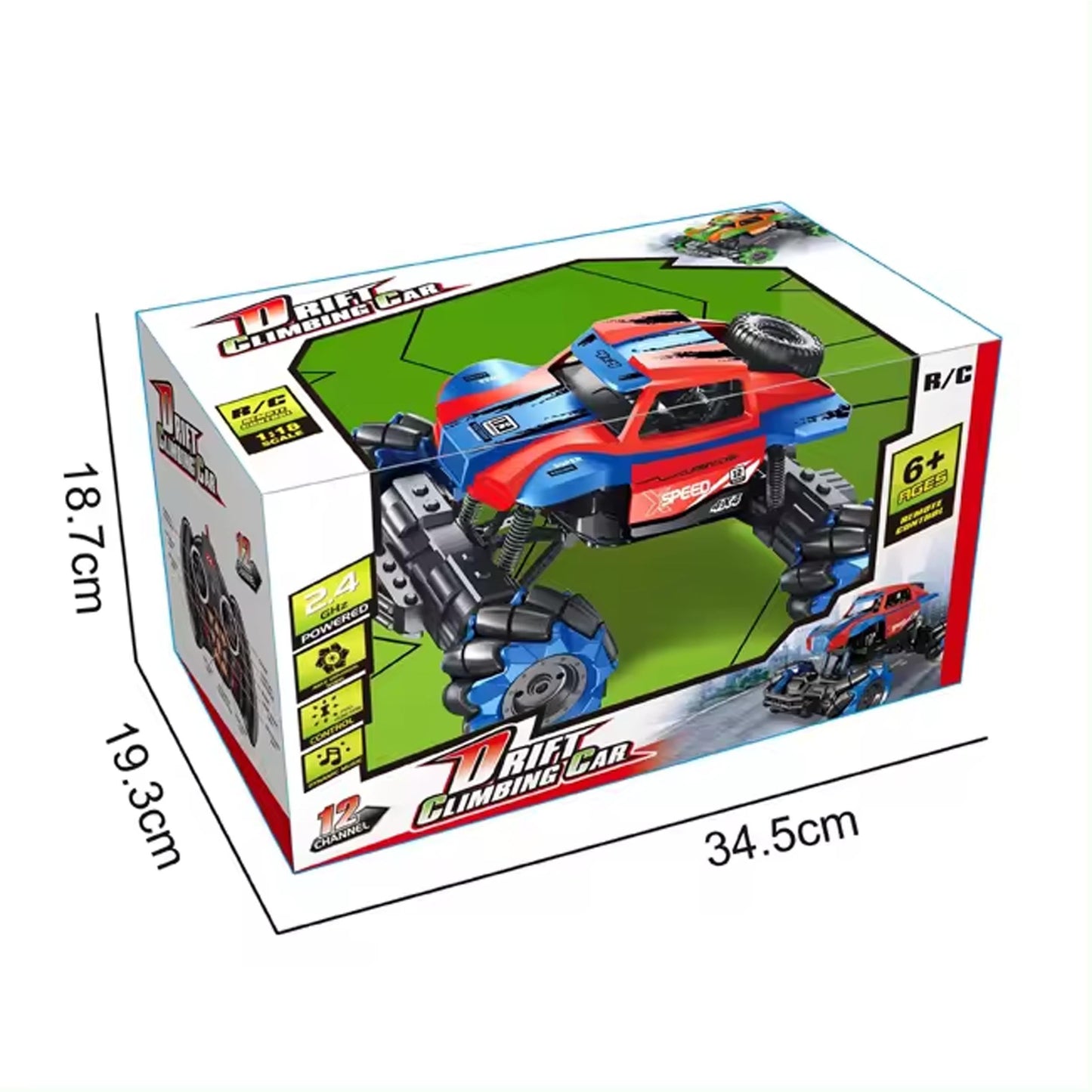 R/C Toy ATV Drifter Trucks – 1:16 Stunt Cars