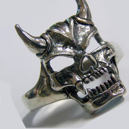 Devil Vampire Demon Biker Ring