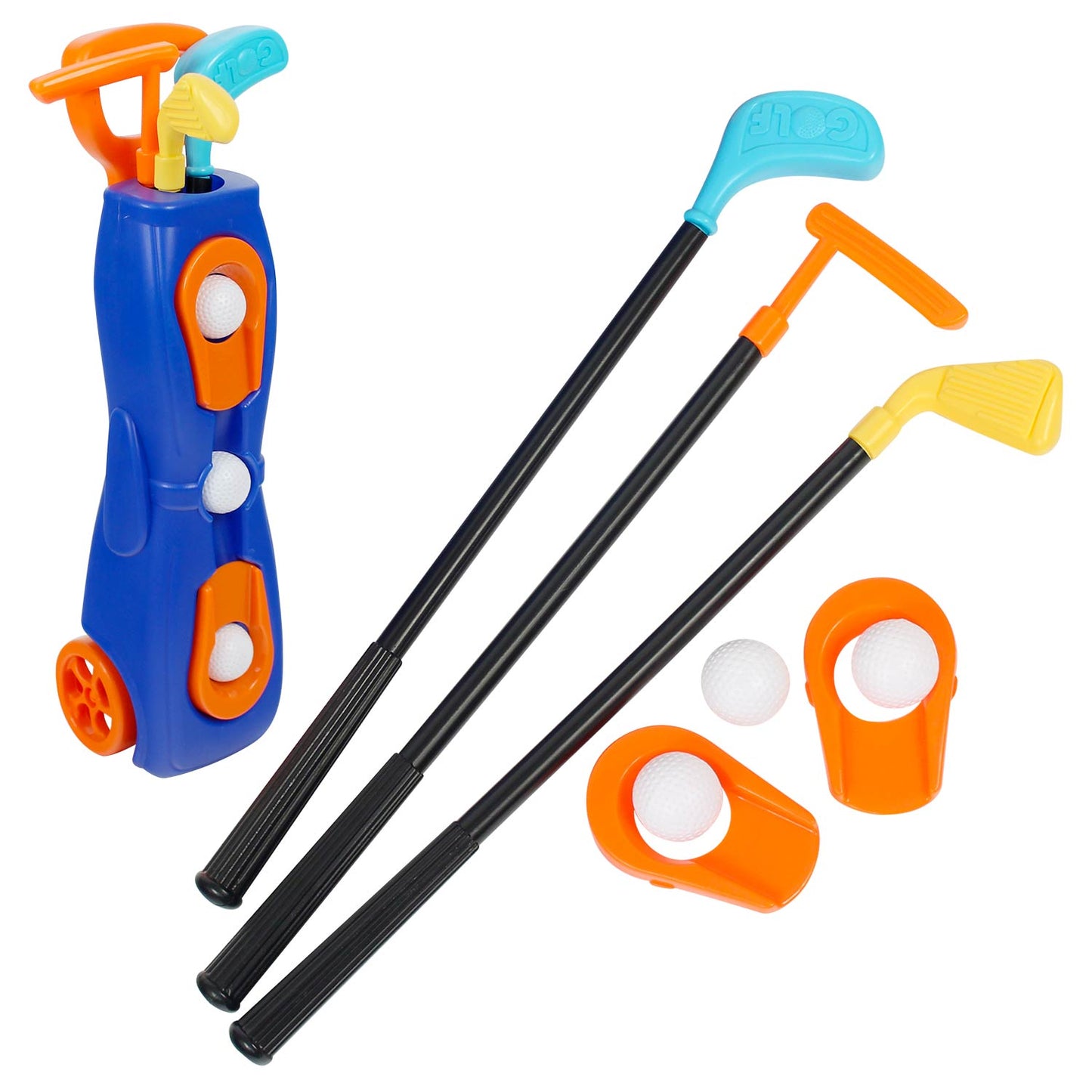 Mini Plastic Golf Toy Set 19"