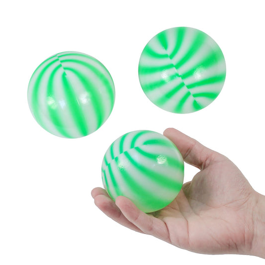 St. Pat's Striped Balls 3" (50 PACK)