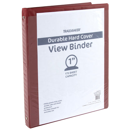 1 Inch Hard Cover Binders NoveltiesMart Wholesale