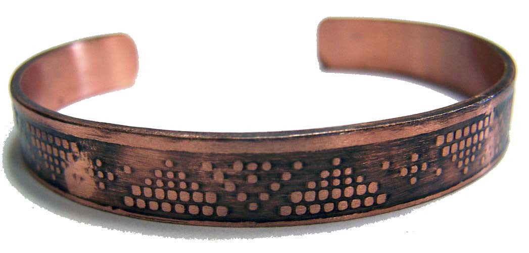 PURE COPPER 22 gram NATIVE STYLE CUFF BRACELET