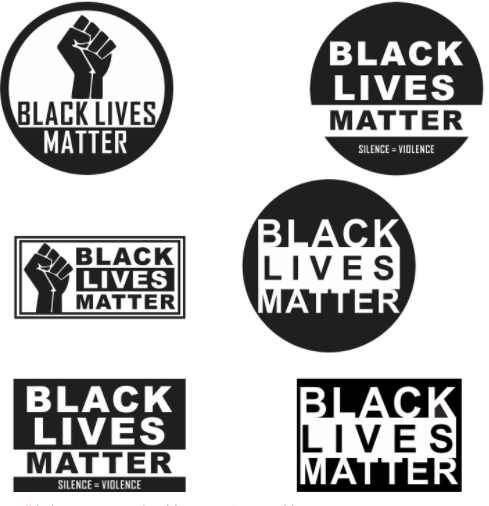 Black Lives Matter 6-Pack Assorted Stickers - NoveltiesMart.com Wholesale