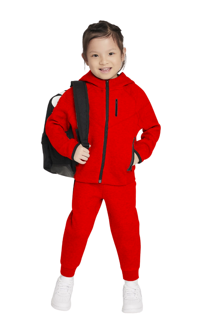 "Youth Full Zip Sweat Pant Sweat Set - Comfortable Fleece Set for Kids"