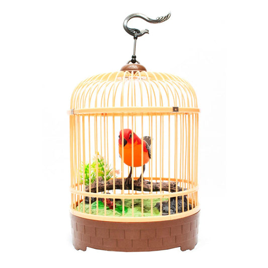 Singing Birds – Red Birds in Cage Wholesale