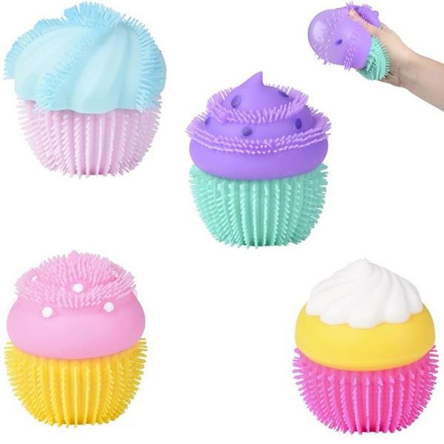 Puffer Cupcake Toy – Fun and Squishy