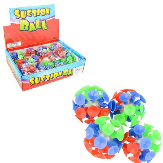 Suction Ball Toy for Kids 2" – Wholesale  (Sold By 108 PCS)