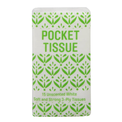 Pocket Tissues - 15 Pack Wholesale