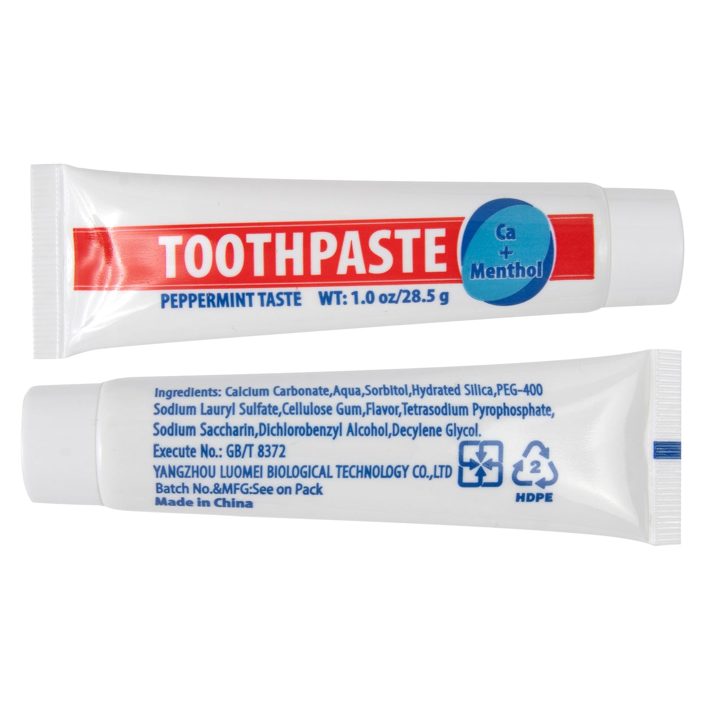 Toothpaste - 1 Ounce (28.5 Grams)