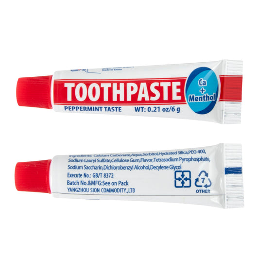 Peppermint Toothpaste - 0.21 ounces (6 grams)