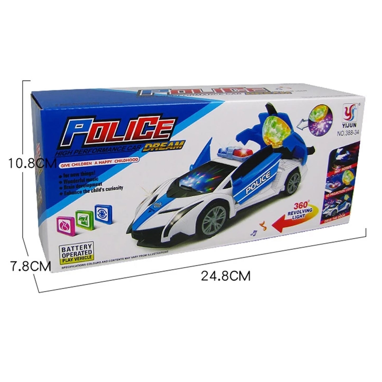 Police Cars Kids Toy Wholesale Bulk USA