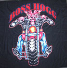 Boss Hog Pig on Motorcycle Cloth Wall Banner – 45x45 Inch