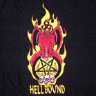 Hellbound Colored Cloth Wall Banner – 45x45 Inch