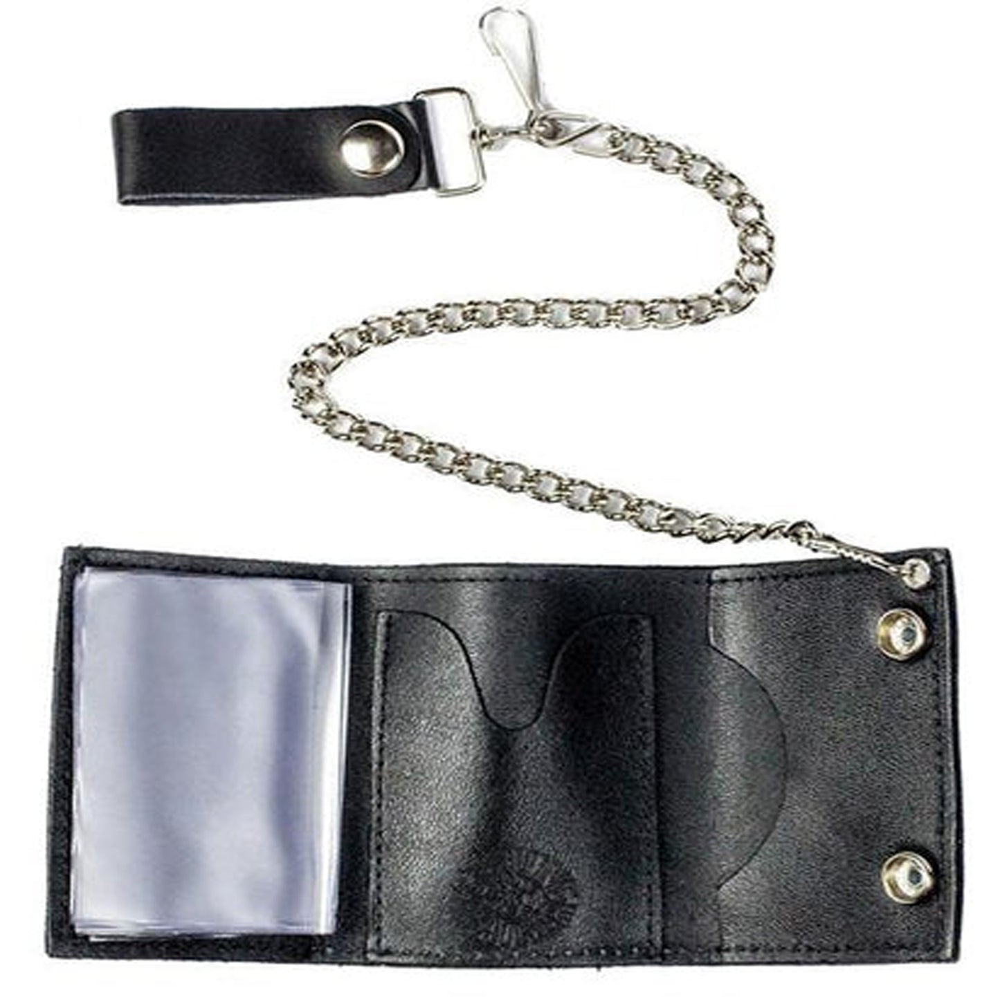 Scorpion Trifold Leather Wallets with Chain Wholesale