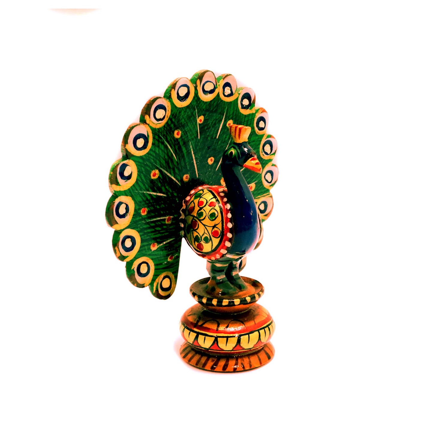 Wholesale Wooden Peacock Showpiece